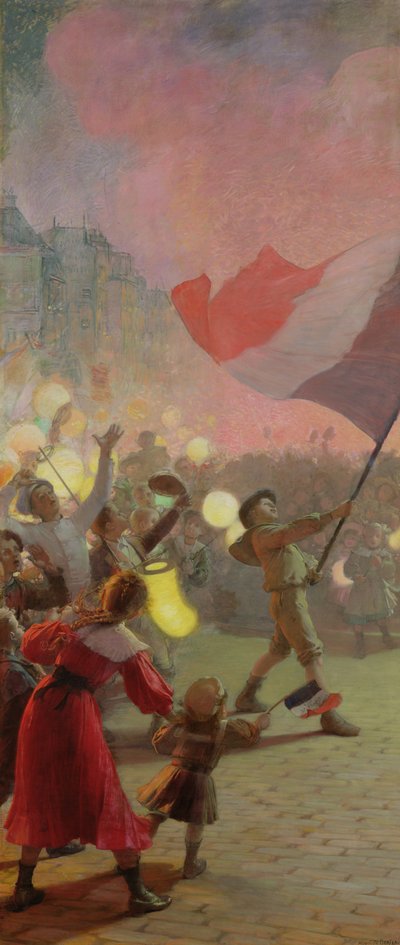 Memory of the National Festival, 1895 by Hippolyte Berteaux